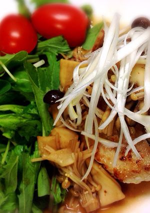 簡単つなぎ不要♡キノコの豆腐ハンバーグ-レシピのメイン写真