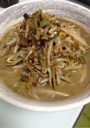 我が家の濃厚黒ゴマ坦々麺☆-レシピのメイン写真