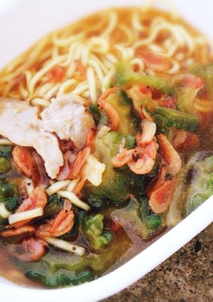 山で野菜ラーメン、疲れも吹っ飛ぶよ～！-レシピのメイン写真