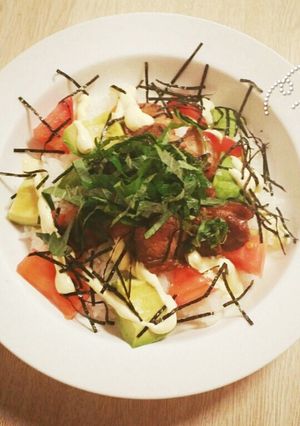 カフェ風♡照焼チキンとアボカドごはん-レシピのメイン写真