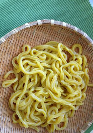 カボチャうどん-レシピのメイン写真