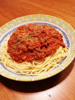 我が家の美味しいミートソース♪-レシピのメイン写真