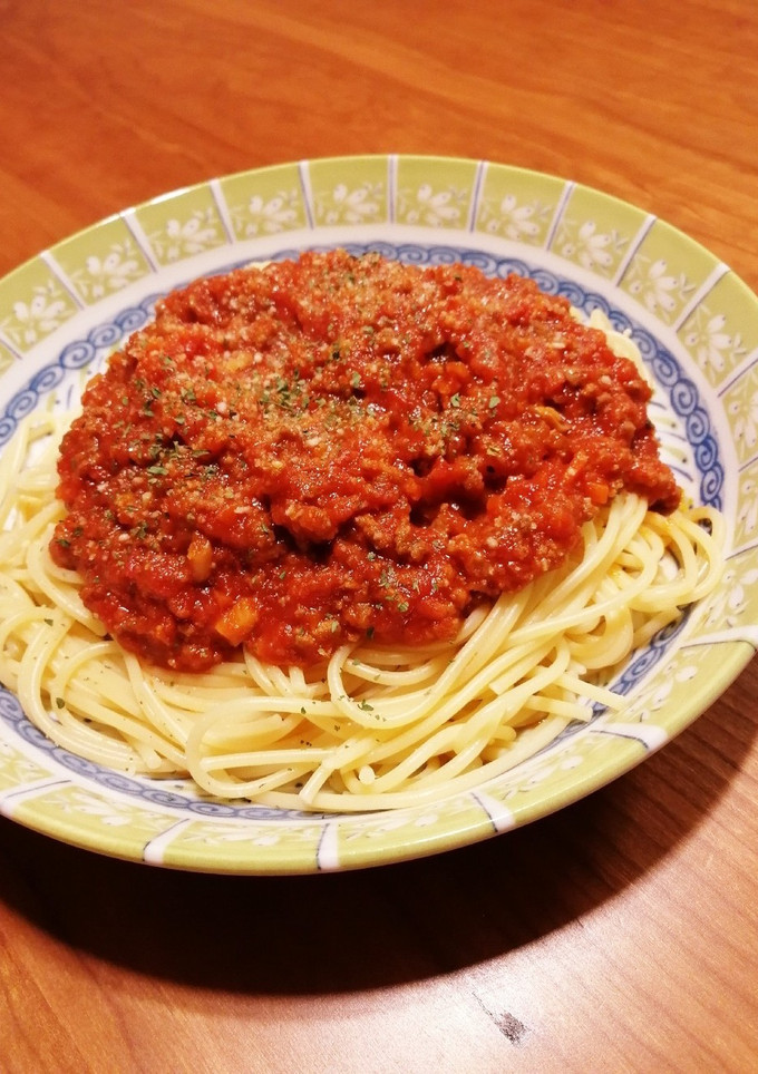 我が家の美味しいミートソース♪-レシピのメイン写真