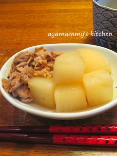 簡単✿大根と豚こまの煮物-レシピのメイン写真