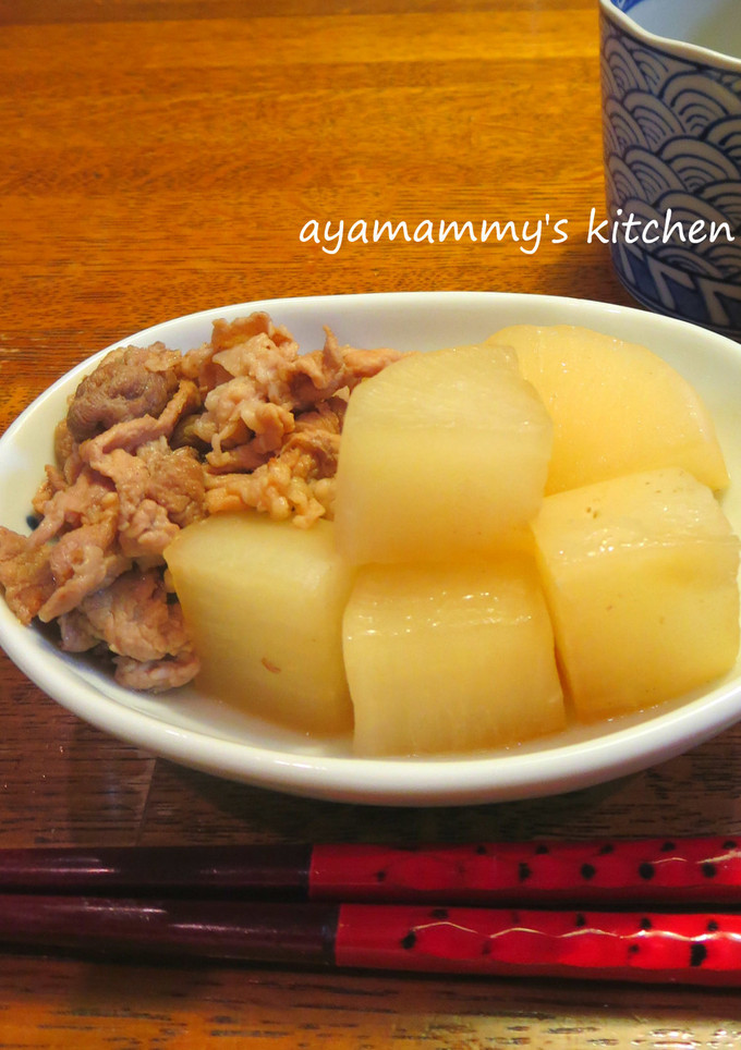 簡単✿大根と豚こまの煮物-レシピのメイン写真