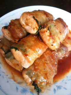 美味しいおかず♪豚バラ豆腐巻き♡-レシピのメイン写真