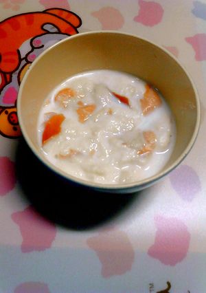 調理室ヨリ〜離乳中期〜とろけるパン粥☆-レシピのメイン写真