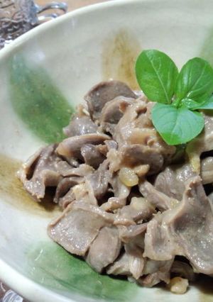 塩レモンの砂肝オリーブ油炒め-レシピのメイン写真