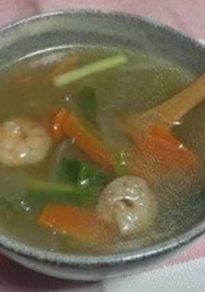 とろとろ美味しい♫冬瓜の中華風スープ-レシピのメイン写真