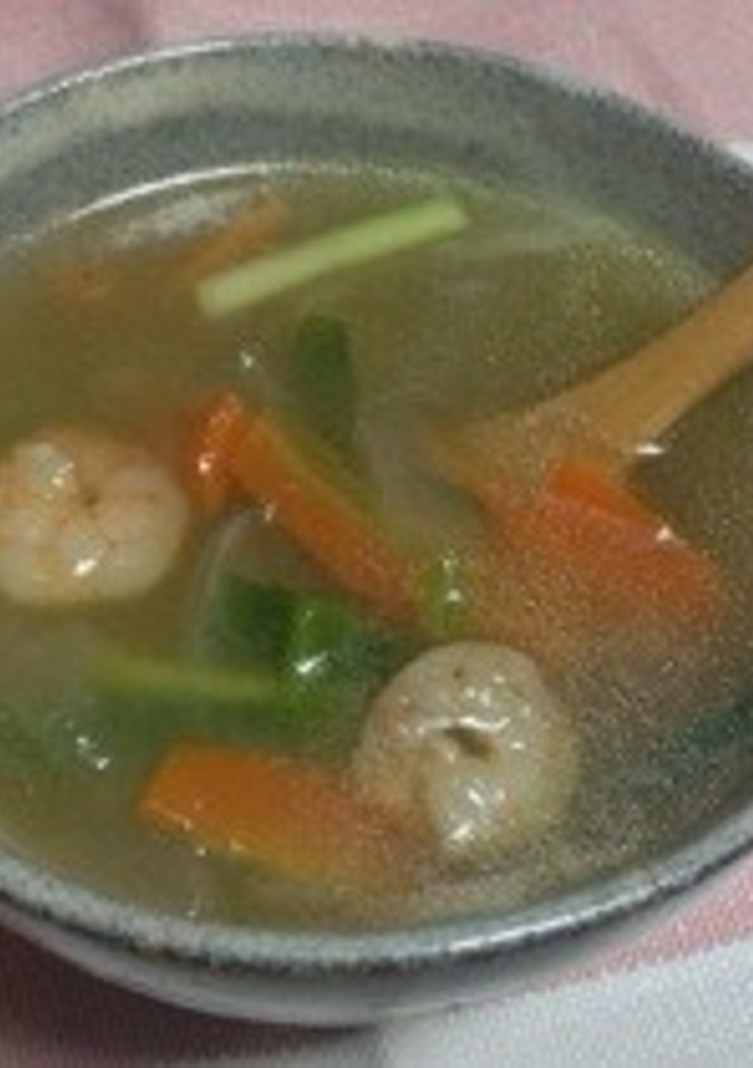 とろとろ美味しい♫冬瓜の中華風スープ-レシピのメイン写真