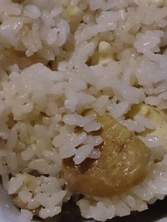 シンプル 栗ご飯-レシピのメイン写真