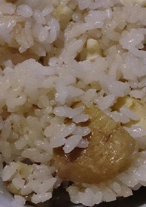 シンプル 栗ご飯-レシピのメイン写真