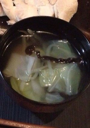 もちむぎすいとん入り中華スープ-レシピのメイン写真