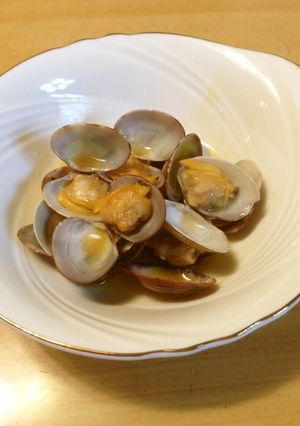 アサリのバター蒸し-レシピのメイン写真