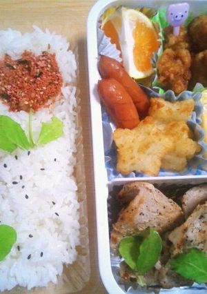 超～簡単！チューリップ弁当(｡･ω･｡)-レシピのメイン写真