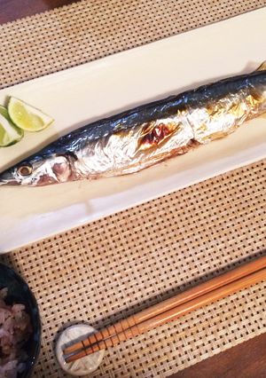 秋刀魚☆美味しく焼くさばき方写真付き！-レシピのメイン写真