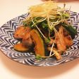 鮭と彩り野菜のポン酢がけ