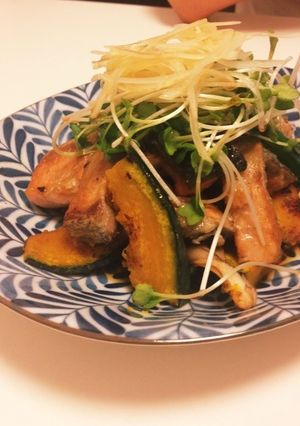 鮭と彩り野菜のポン酢がけ-レシピのメイン写真