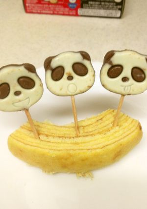 さくさくぱんだのバームボート-レシピのメイン写真