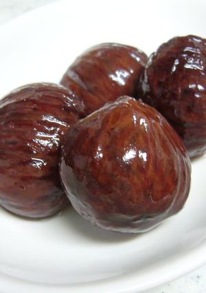 食欲の秋♪　栗の渋皮煮-レシピのメイン写真