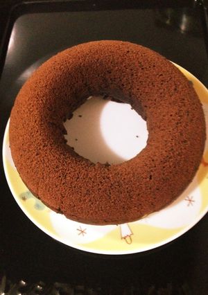 サラダ油でできる！簡単ココアケーキ♪-レシピのメイン写真