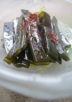 昆布の大葉にんにく醤油炒め-レシピのメイン写真