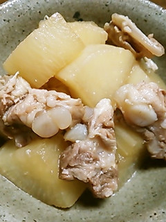 癖になる歯応え☆豚軟骨と大根の煮物-レシピのメイン写真