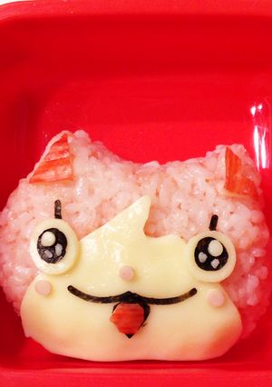 妖怪ウォッチ セーラーニャン おにぎり-レシピのメイン写真