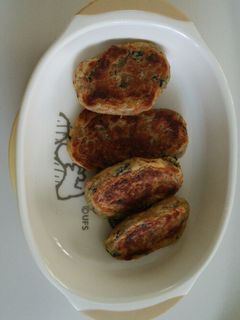 簡単離乳食後期9~11ヶ月 納豆おやき-レシピのメイン写真