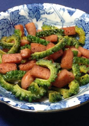 ゴーヤーのスパム炒め-レシピのメイン写真