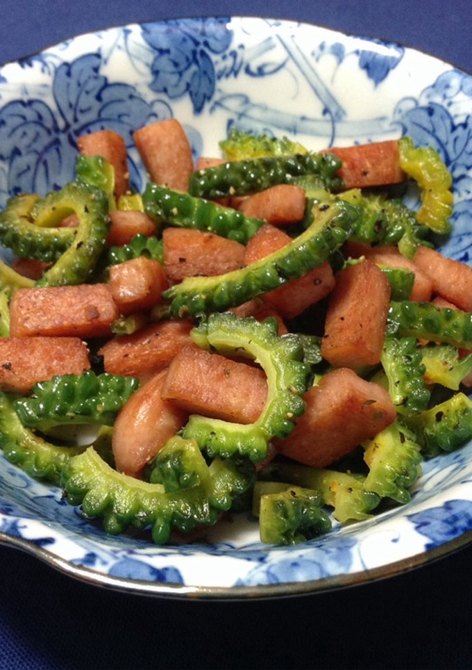 ゴーヤーのスパム炒め-レシピのメイン写真