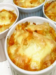 ヘルシーなポテトとミートのチーズ焼き-レシピのメイン写真