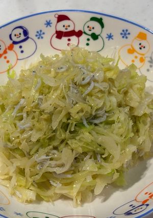 ごま油香る♪キャベツとしらすのナムル-レシピのメイン写真