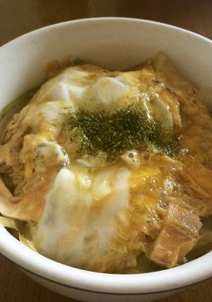 俺流！簡単お蕎麦屋さんの玉子丼-レシピのメイン写真