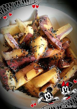 さつまいものﾊﾞﾀｰ醤油炒めﾚﾓﾝ風味♡-レシピのメイン写真