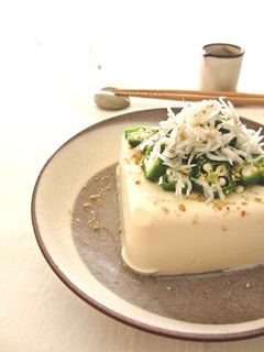 オクラしらすのっけ!冷や奴…-レシピのメイン写真