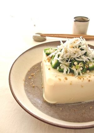 オクラしらすのっけ！冷や奴…-レシピのメイン写真