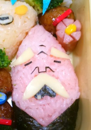 妖怪ウォッチ キャラ弁 ひも爺-レシピのメイン写真
