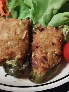 ピーマンの肉詰め-レシピのメイン写真
