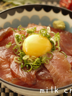 *簡単スタミナ漬けマグロ丼*-レシピのメイン写真