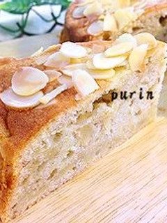 バナナとりんごのケーキ♪-レシピのメイン写真