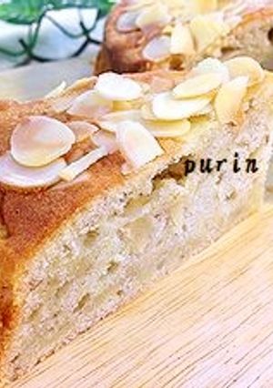 バナナとりんごのケーキ♪-レシピのメイン写真