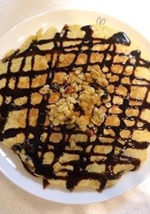 金ごまきな粉パンケーキ-レシピのメイン写真