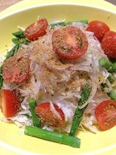 金ごますりごまたっぷり☆アスパラサラダ-レシピのメイン写真