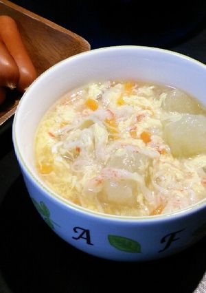 冬瓜のやさしいスープ-レシピのメイン写真