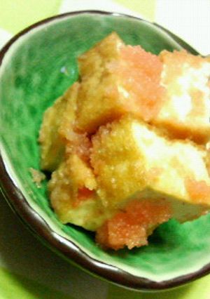 コロコロ厚揚げ☆明太隠れの術-レシピのメイン写真