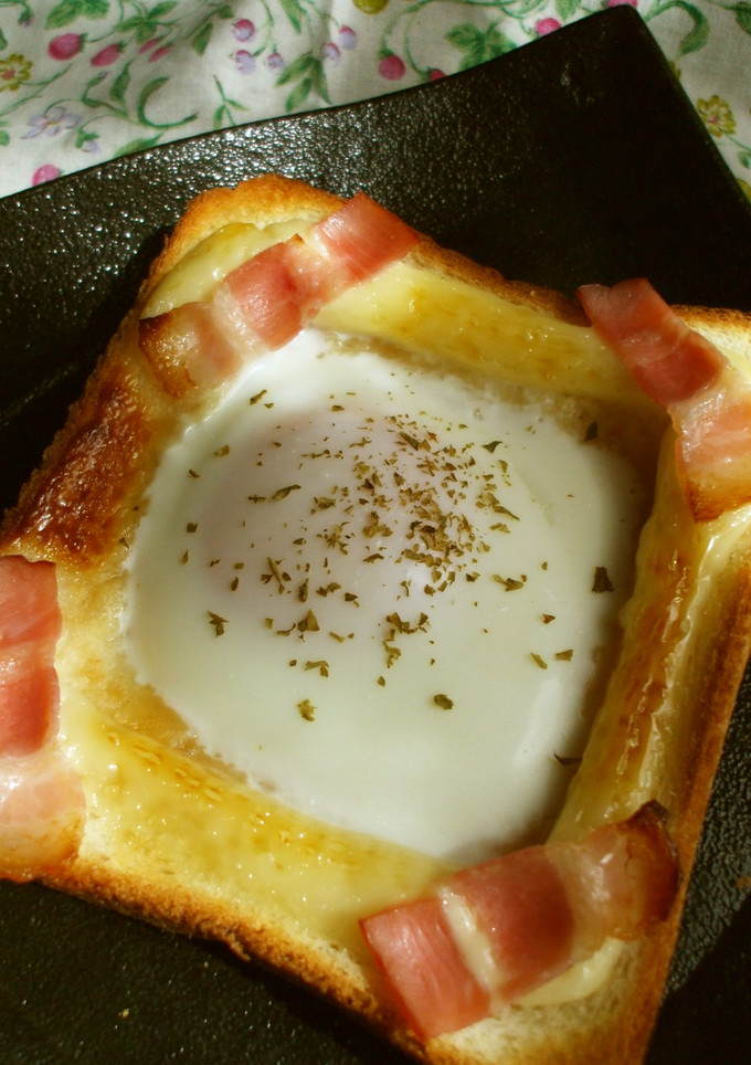 ヤマザキの目玉焼きトーストが食べたくて-レシピのメイン写真