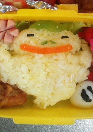 キャラ弁 妖怪ウォッチ ホノボーノ 簡単-レシピのメイン写真