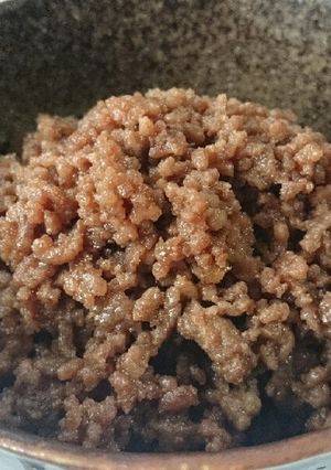 ☆甘辛好きの簡単そぼろ☆-レシピのメイン写真