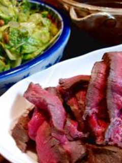 牛もも肉のたたき-レシピのメイン写真